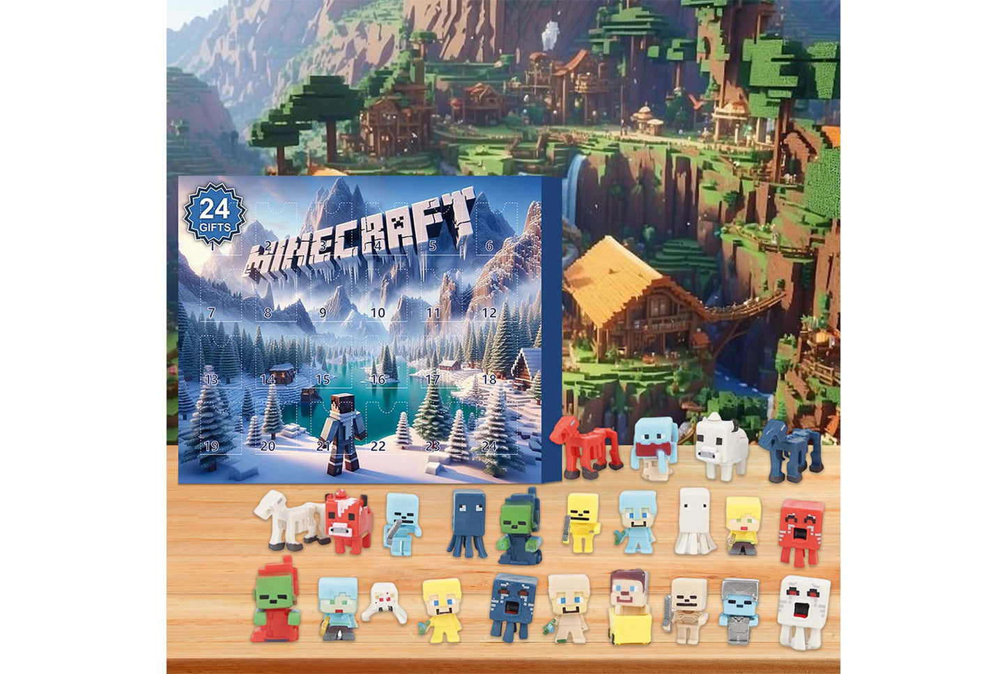 Minecraft Doll Countdown Surprise Blind Box