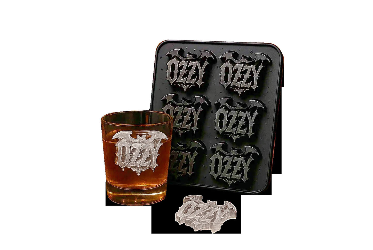 **Ozzy Osbourne Ice Cube Mold | Rock Themed Ice Maker**