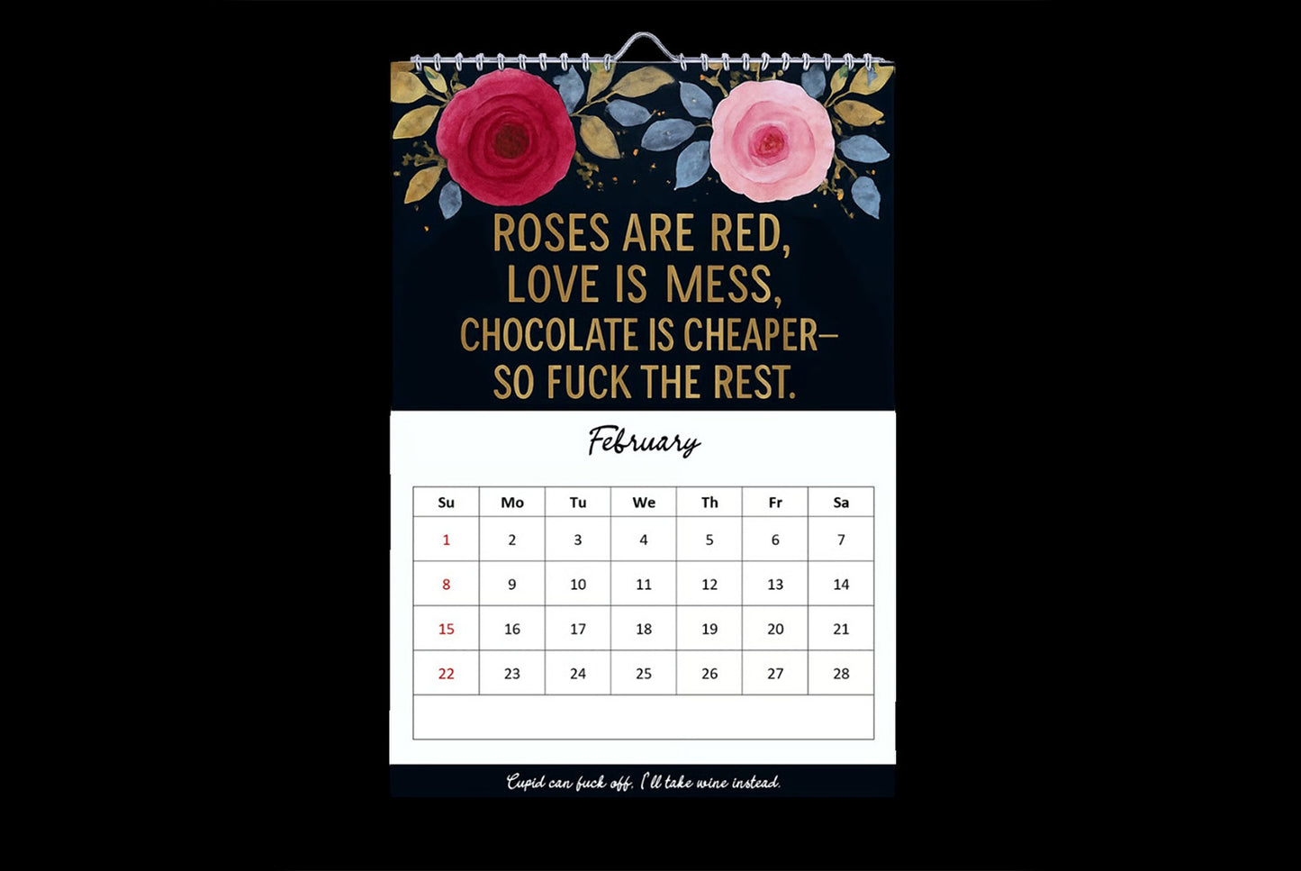 Calendar For Women Who've Had Enough 2026