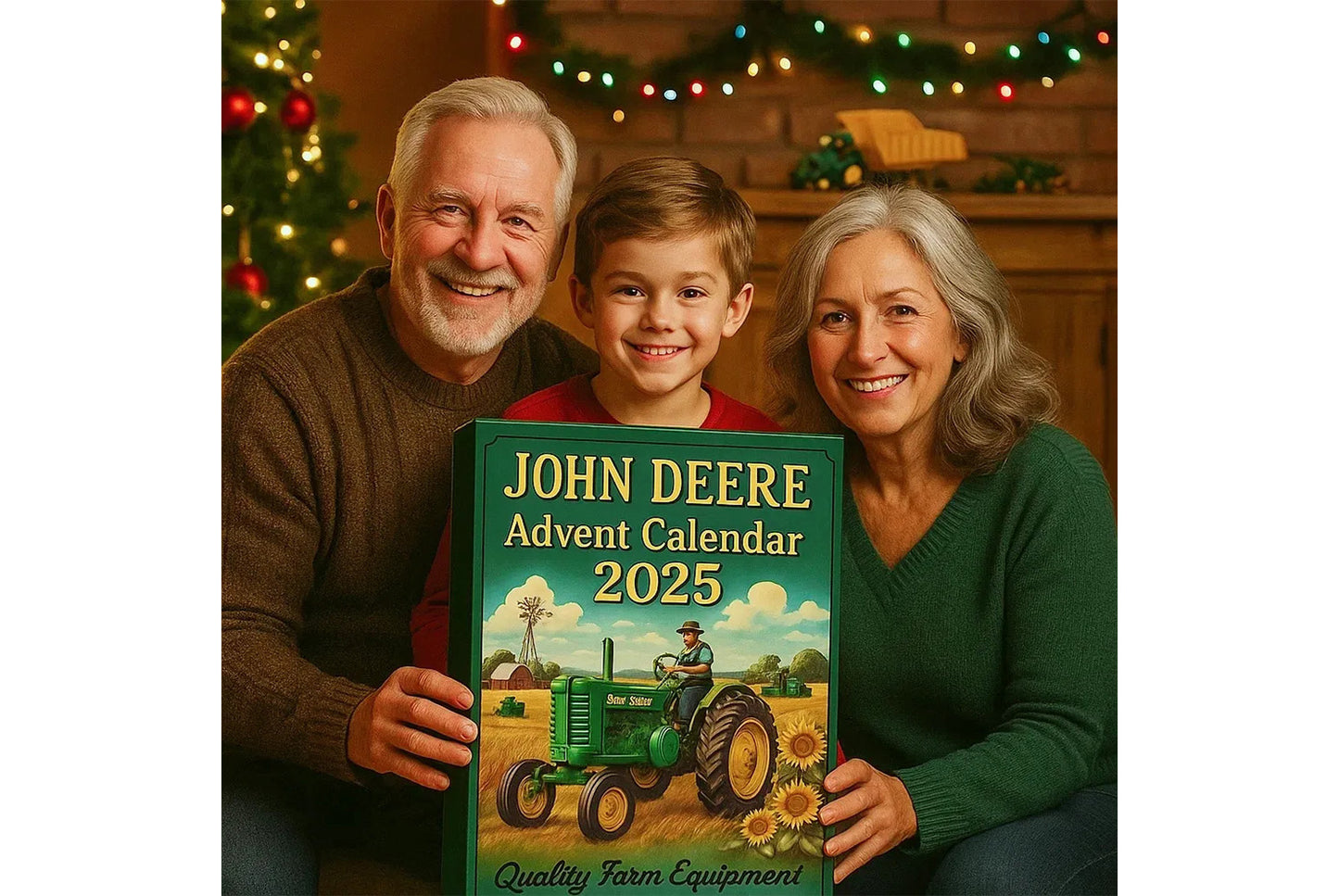 John Deere Advent Calendar 2025 Countdown Calendar Box