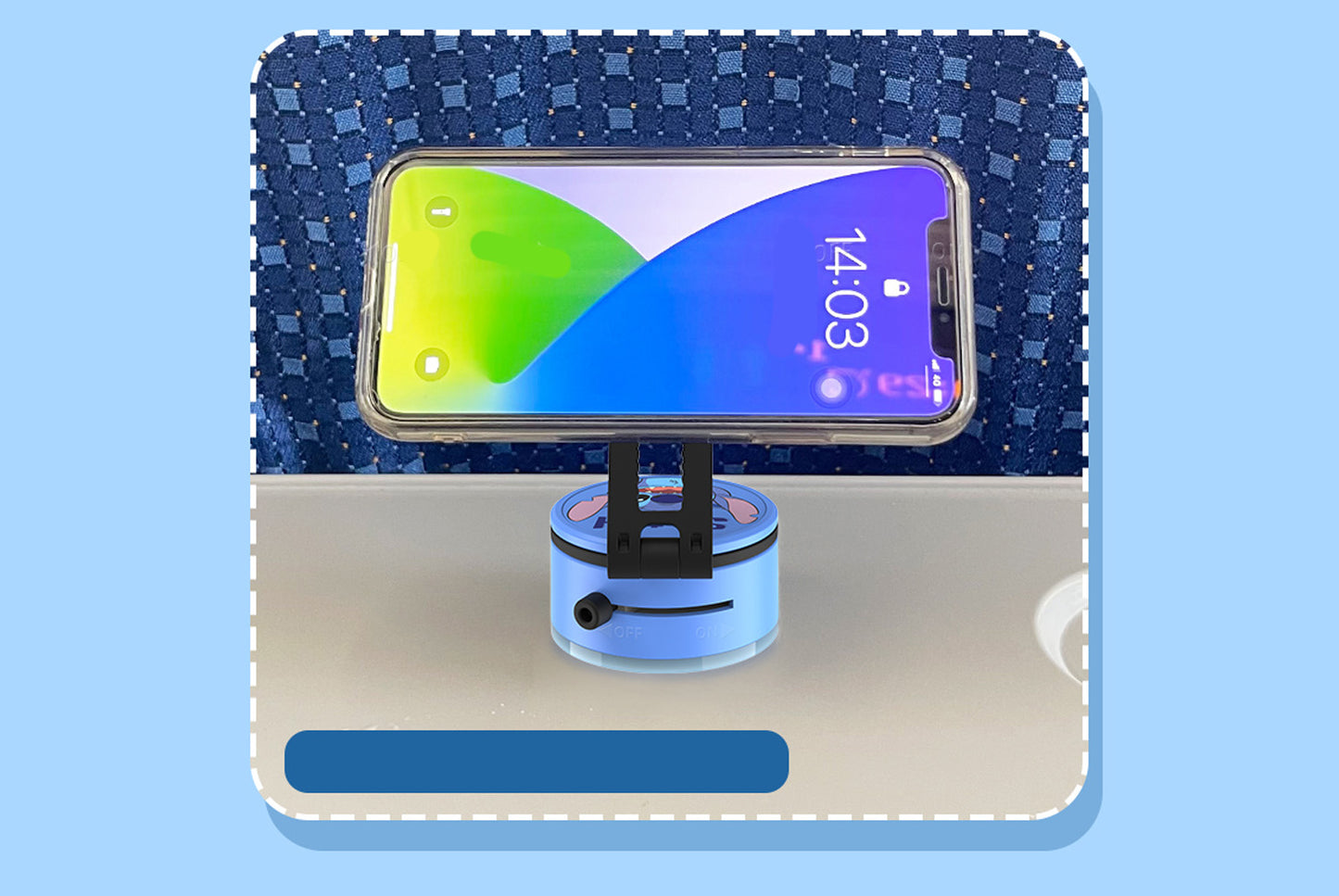 Stitch Vacuum Magnetic Phone Holder