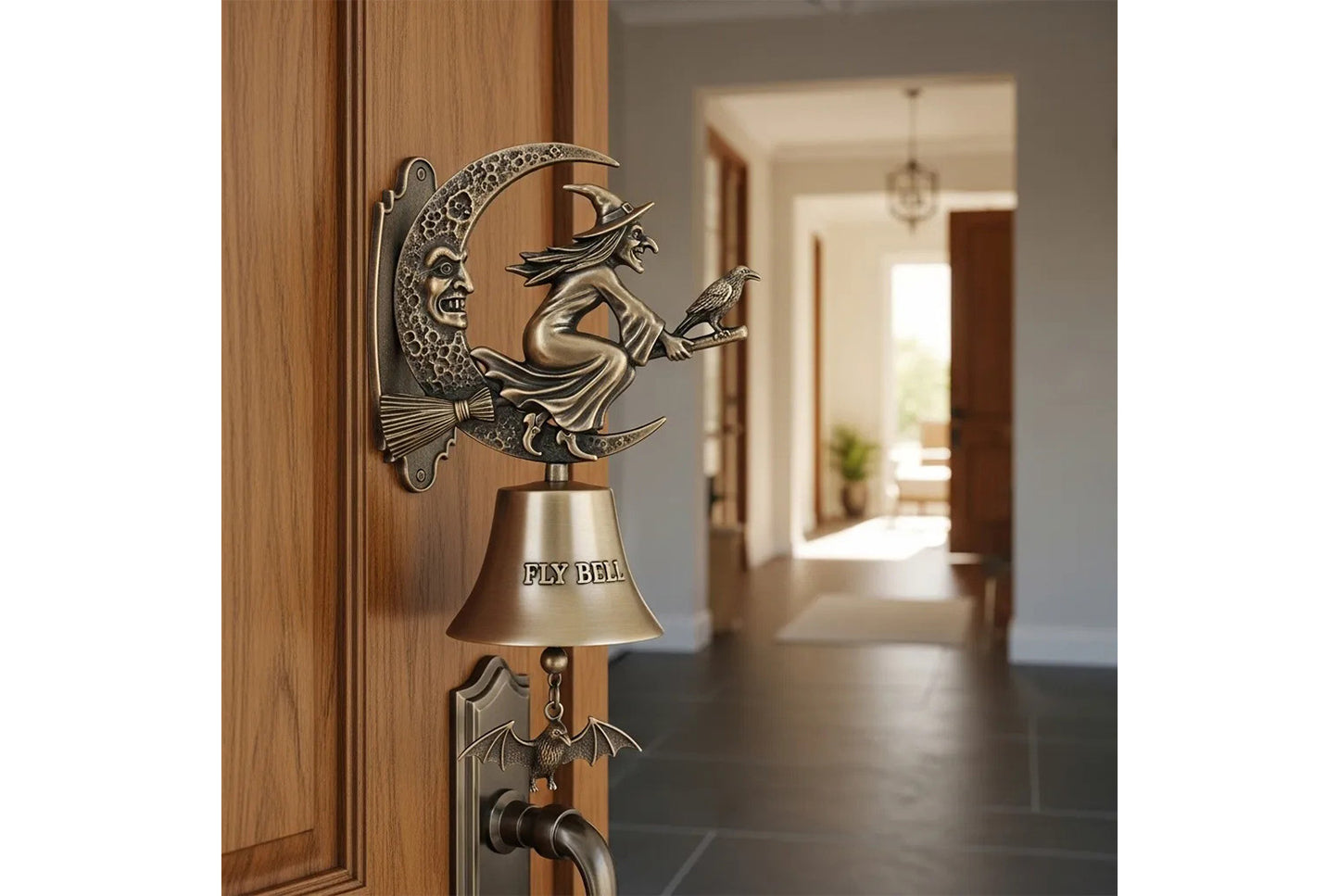 **Halloween Doorbell Decoration | Holiday Hanging Ornament**