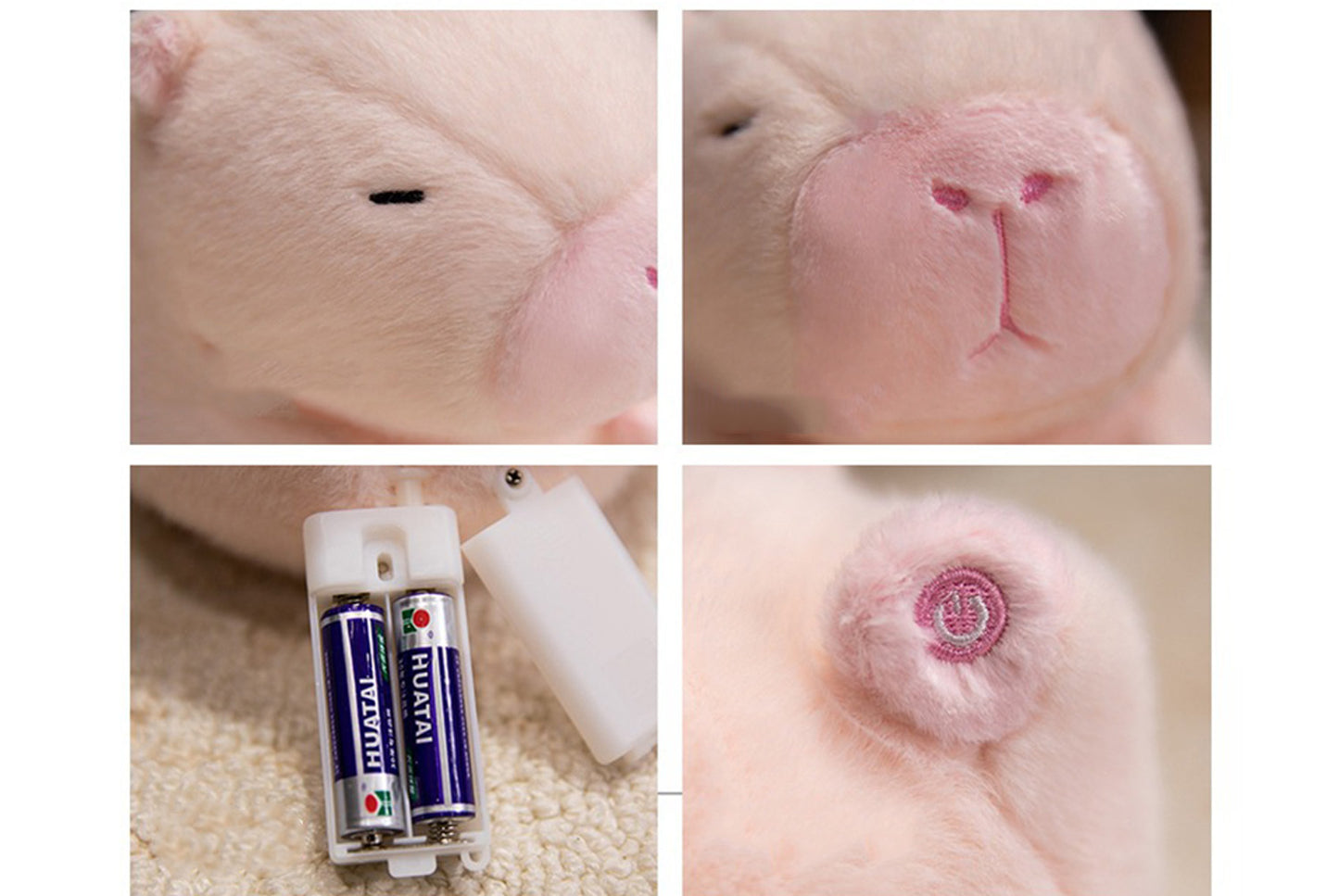 Light-Up Capybara Plush Toy