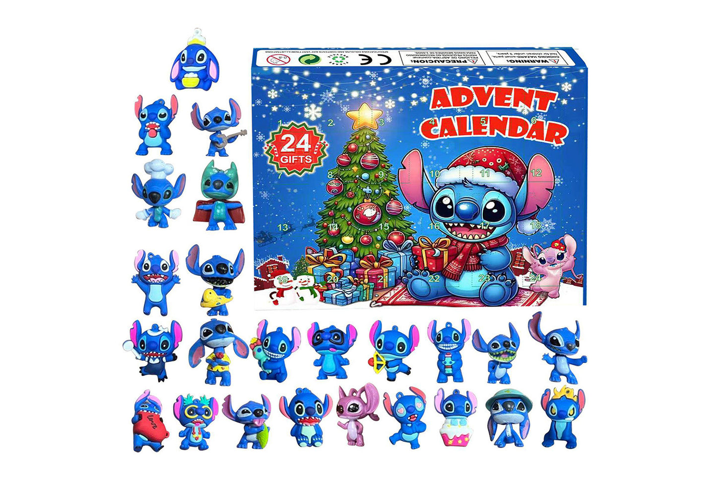 2025 Stitch & Stitch Christmas Advent Calendar Blind Box