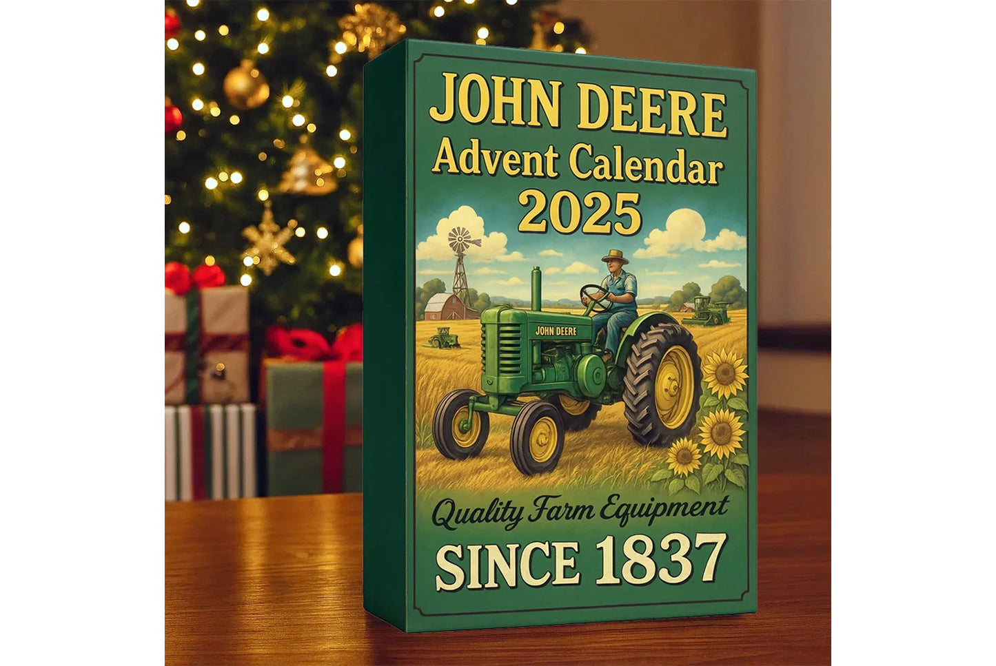 John Deere Advent Calendar 2025 Countdown Calendar Box