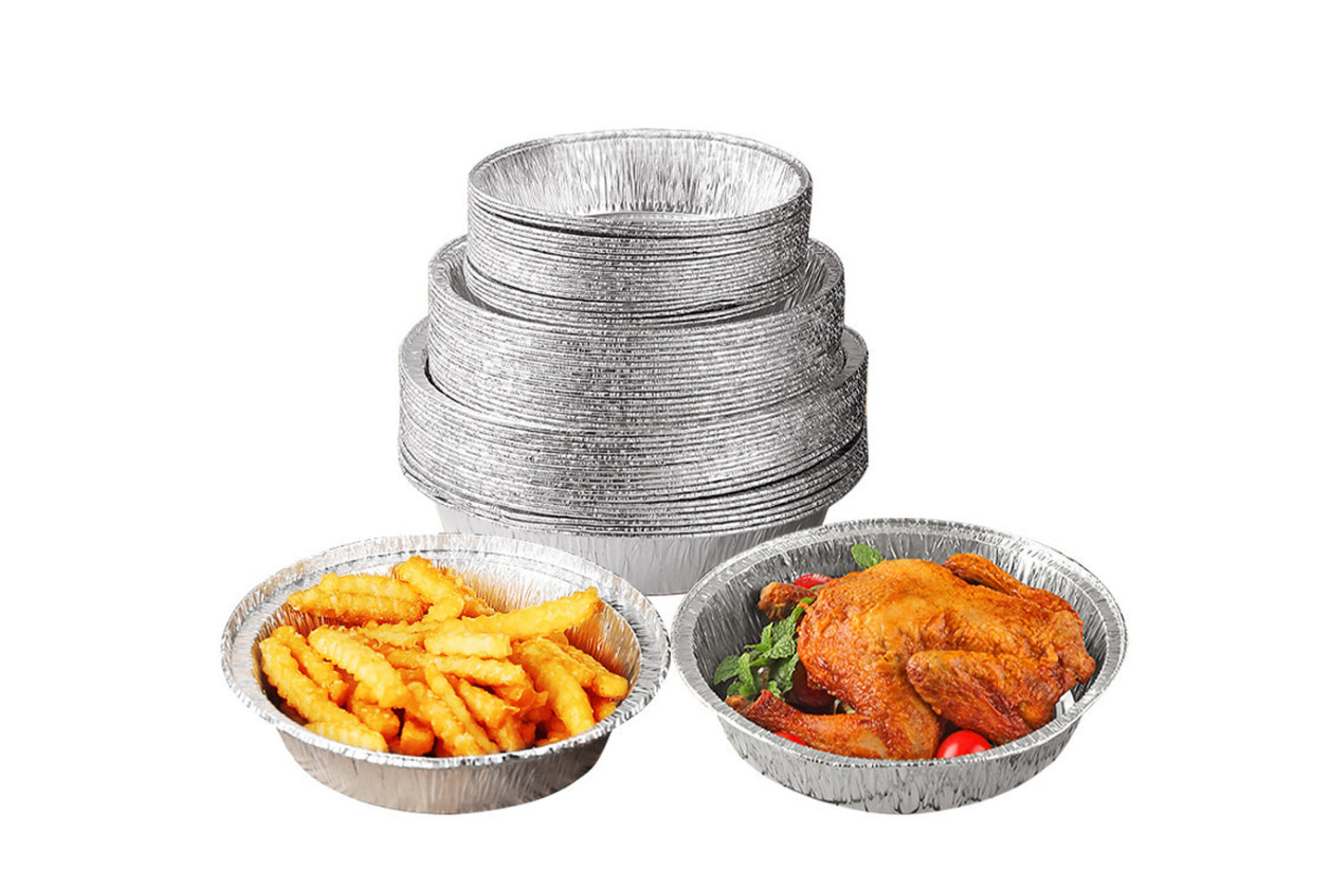 Aluminum foil tray