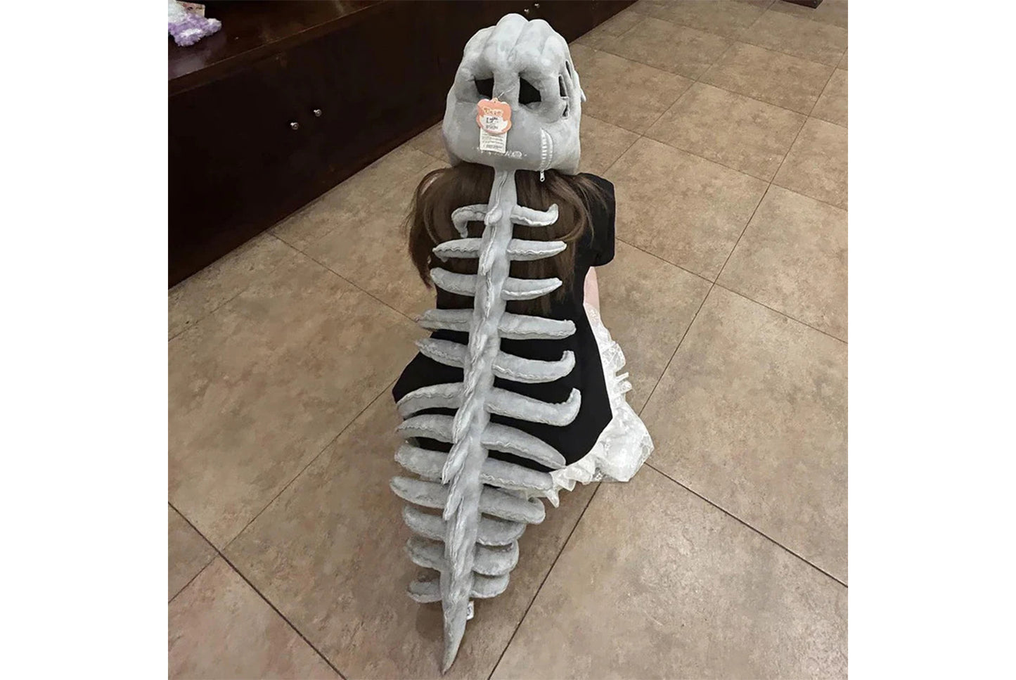 Realistic Dinosaur Skeleton Costume Set | Halloween Cosplay Props
