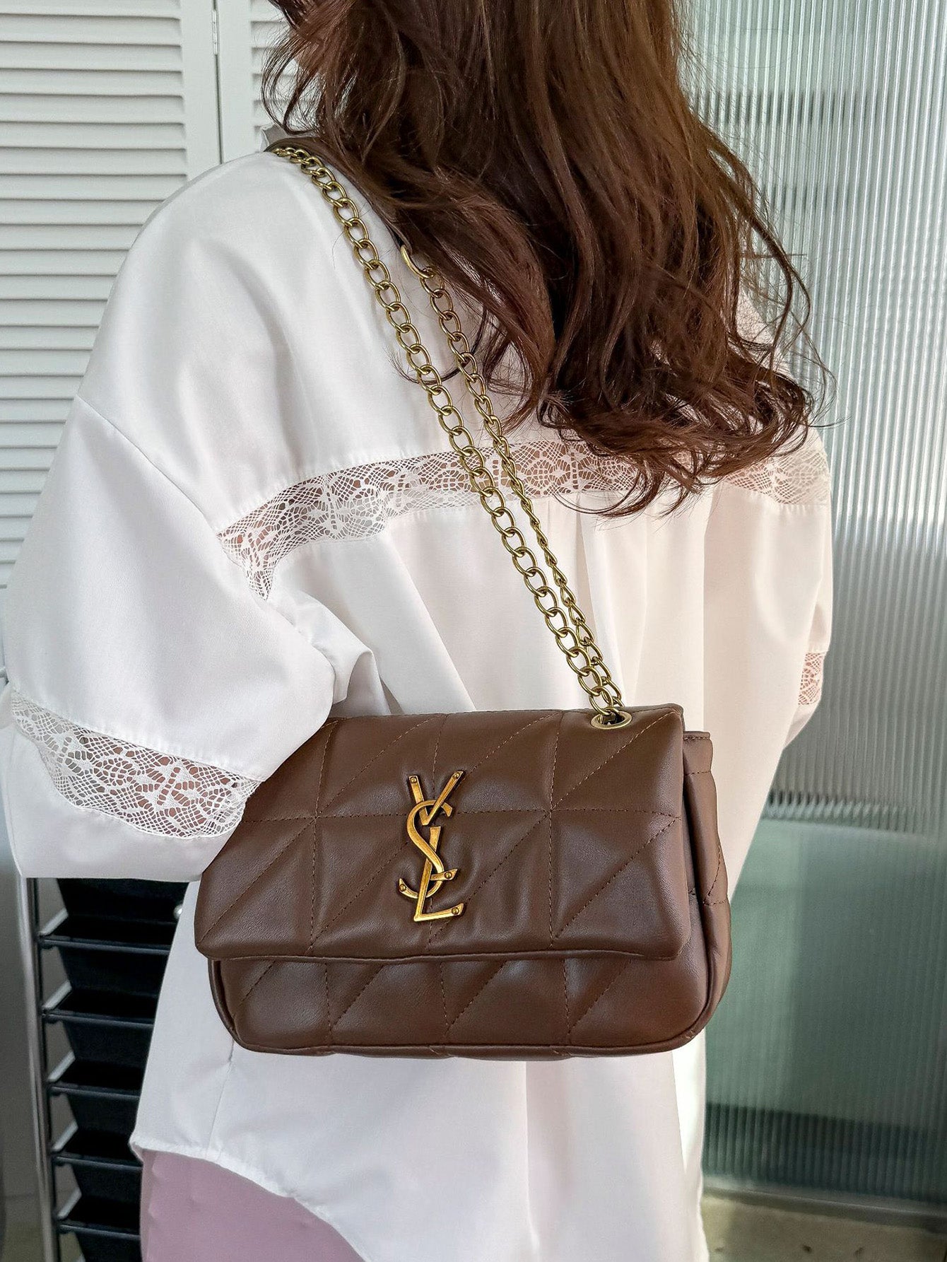Elegant Quilted Chain Strap Shoulder Bag – The Perfect Blend of Style & Functionality - 4 colors