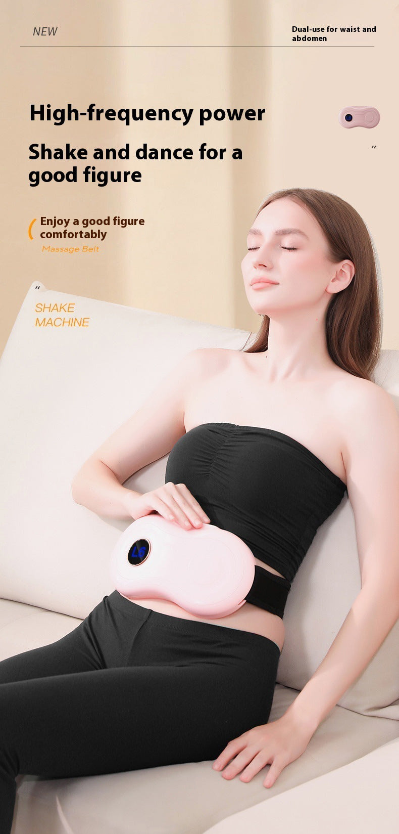 Heated Massage Fat-Burning Waist Belt