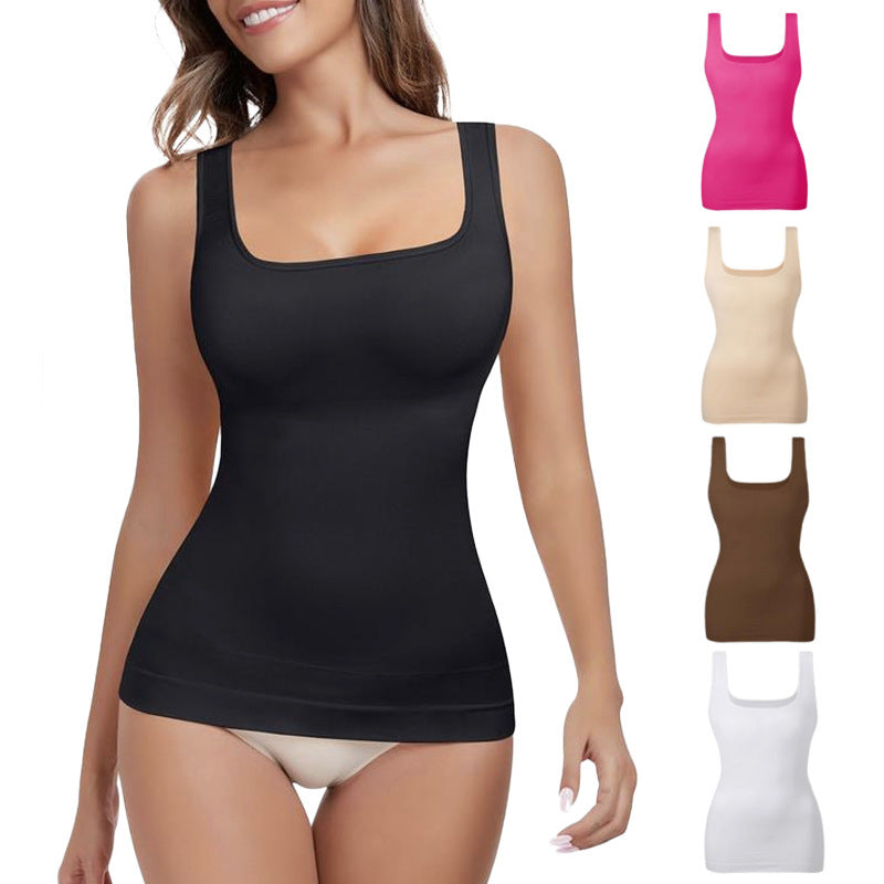# Seamless Square Neck Women's Shaping Vest
