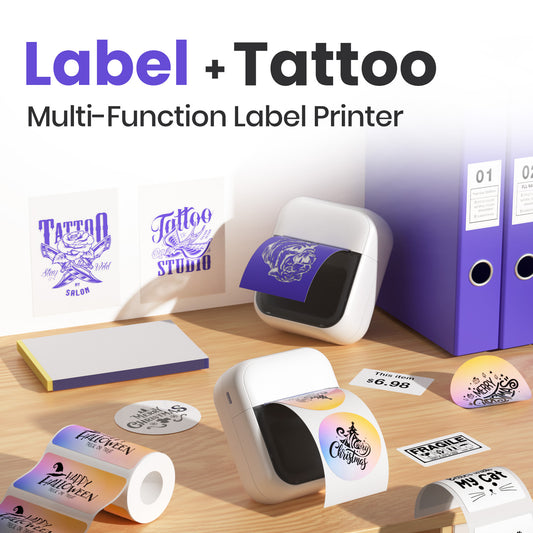 # Mini Multifunctional Pocket Label Printer