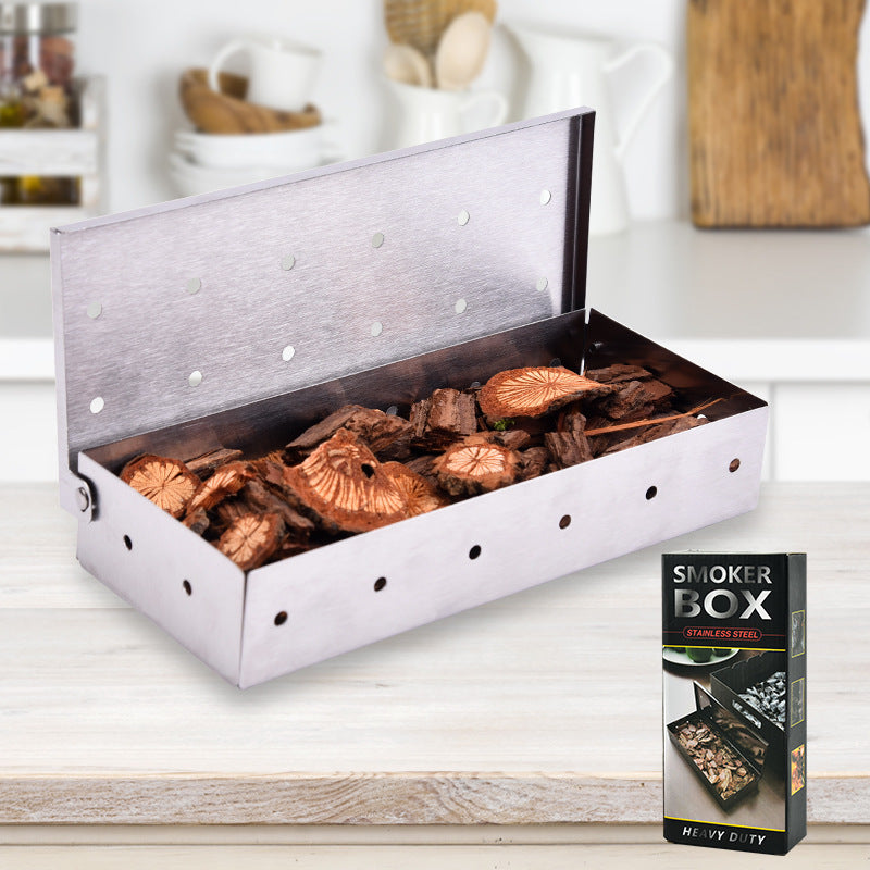 Stainless Steel BBQ Smoker Box