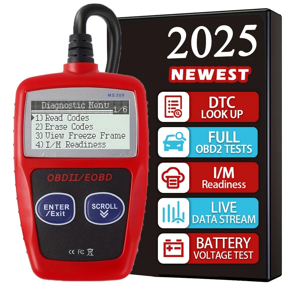 # MS309 Portable OBD2 Car Diagnostic Tool