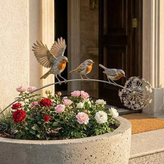 # Bird-Shaped Garden Decor Pedal