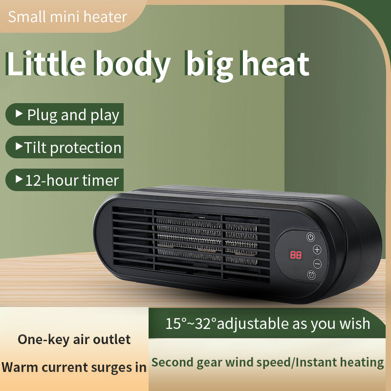Desktop Heater | Small Home Heater -（UK plug）