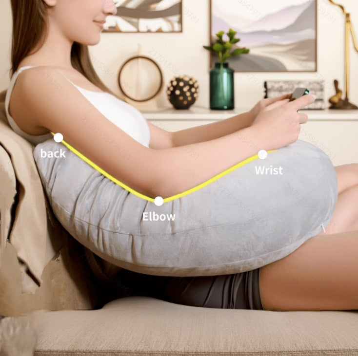 Multifunctional Reading and Gaming Backrest Pillow