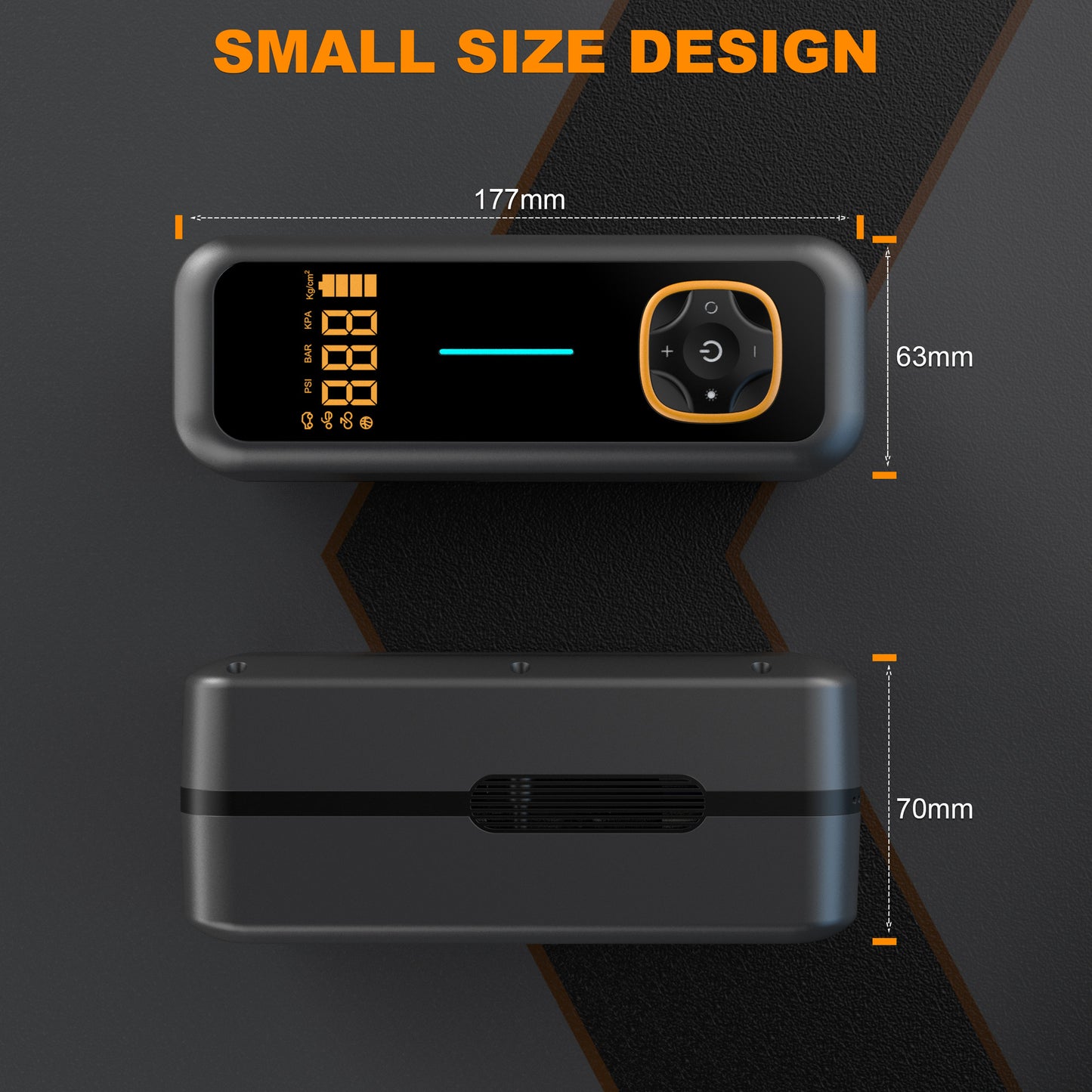 # Smart Digital Display Car Air Pump