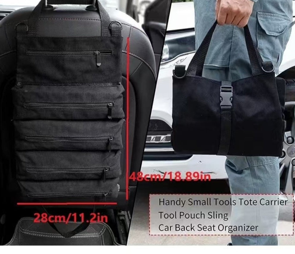 Canvas Car Tool Storage Bag