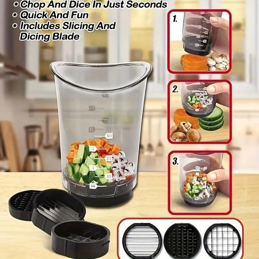 304 Stainless Steel Fruit Cutting Cup