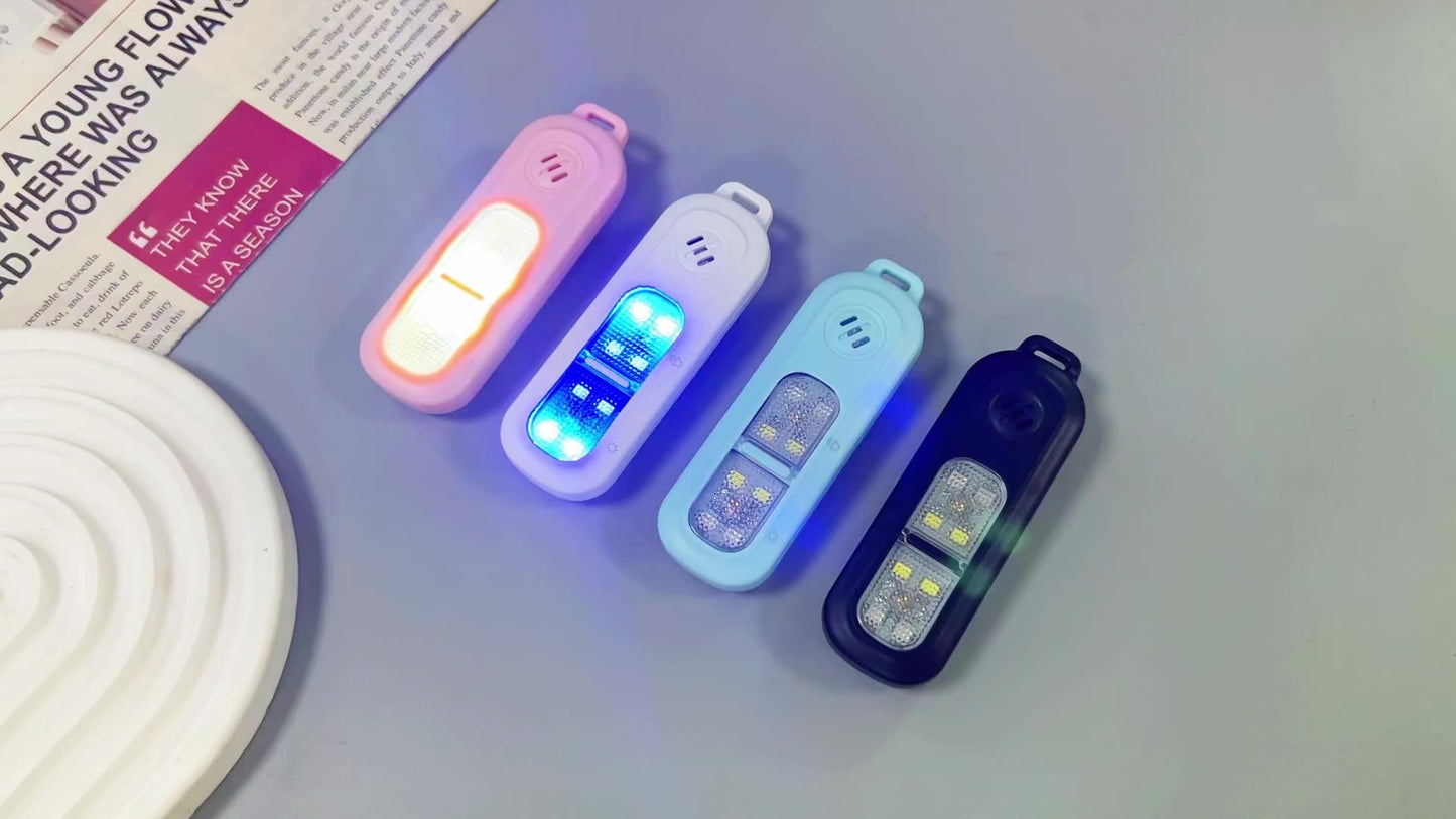 Outdoor night running tri color luminous light