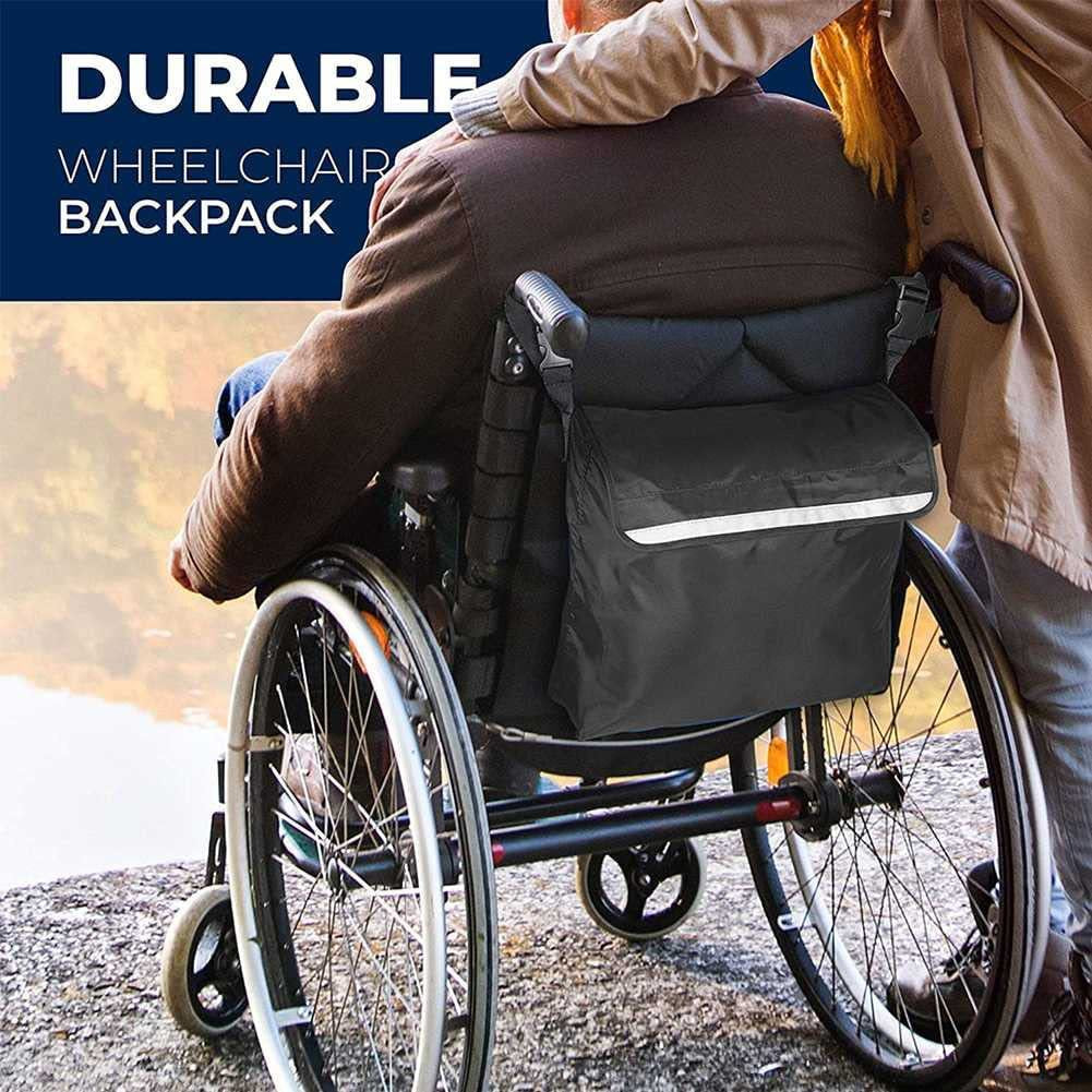Outdoor Wheelchair Rear Storage Bag