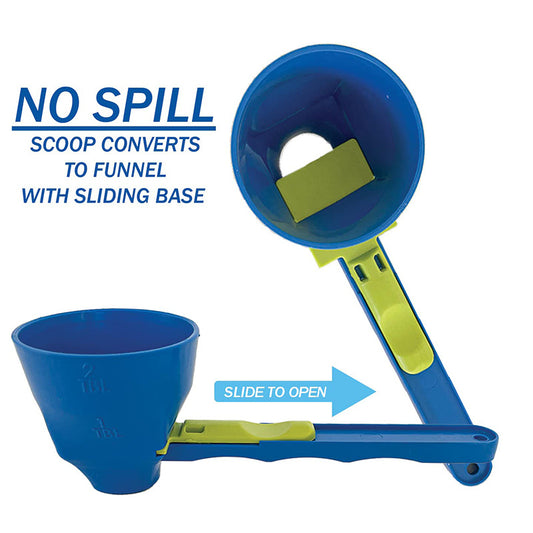 Creative Leak-Proof Measuring Spoon