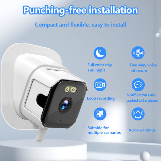 **WiFi HD Window Camera (2K Smart Monitoring Infrared Night Vision)**