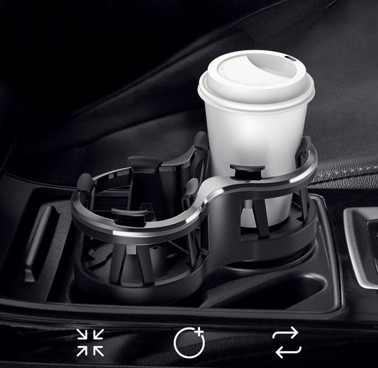 Multifunctional car water cup holder