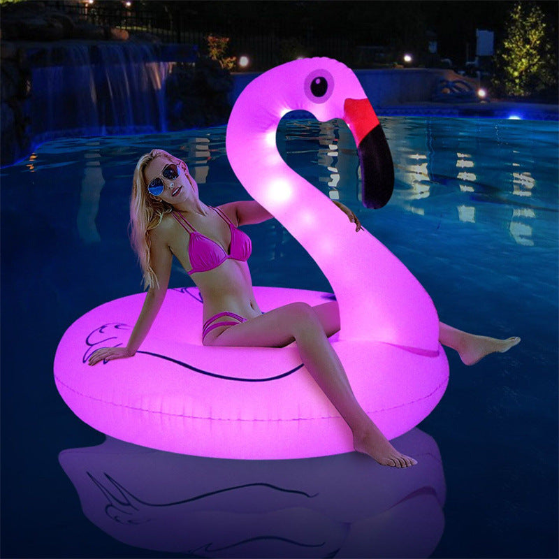 # LED Illuminated Inflatable Swimming Ring
