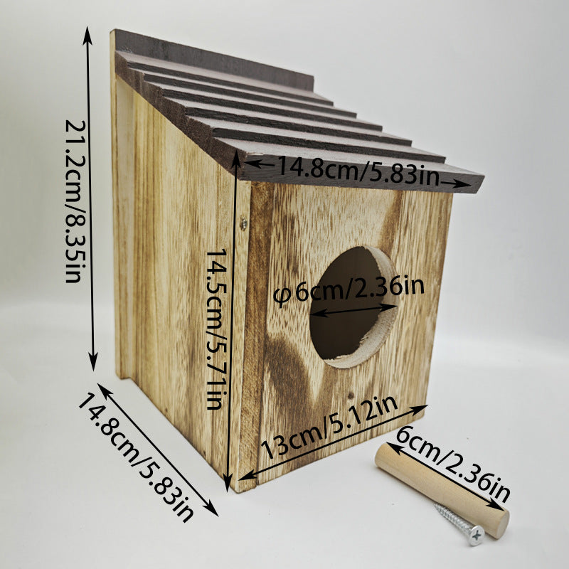 Wooden Birdhouse