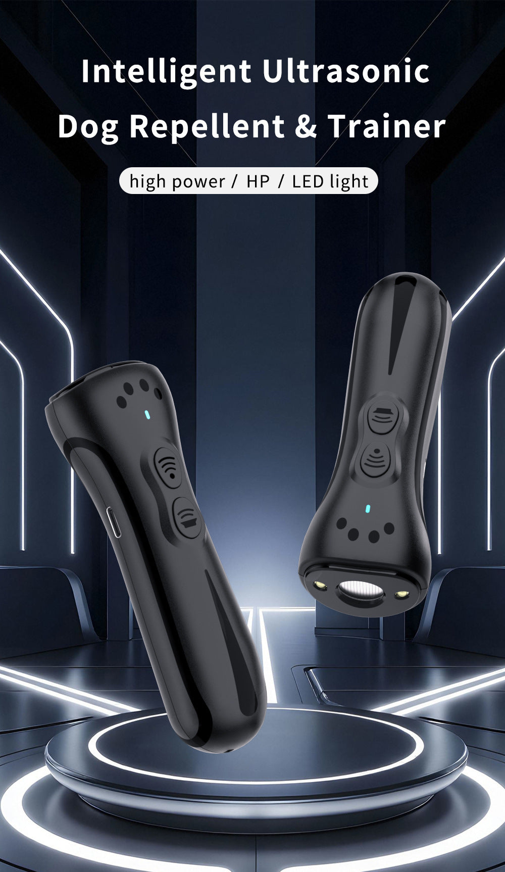 Ultrasonic Automatic Anti-Barking Device