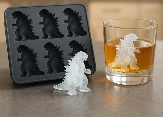 # Monster-Shaped Silicone Ice Cube Tray