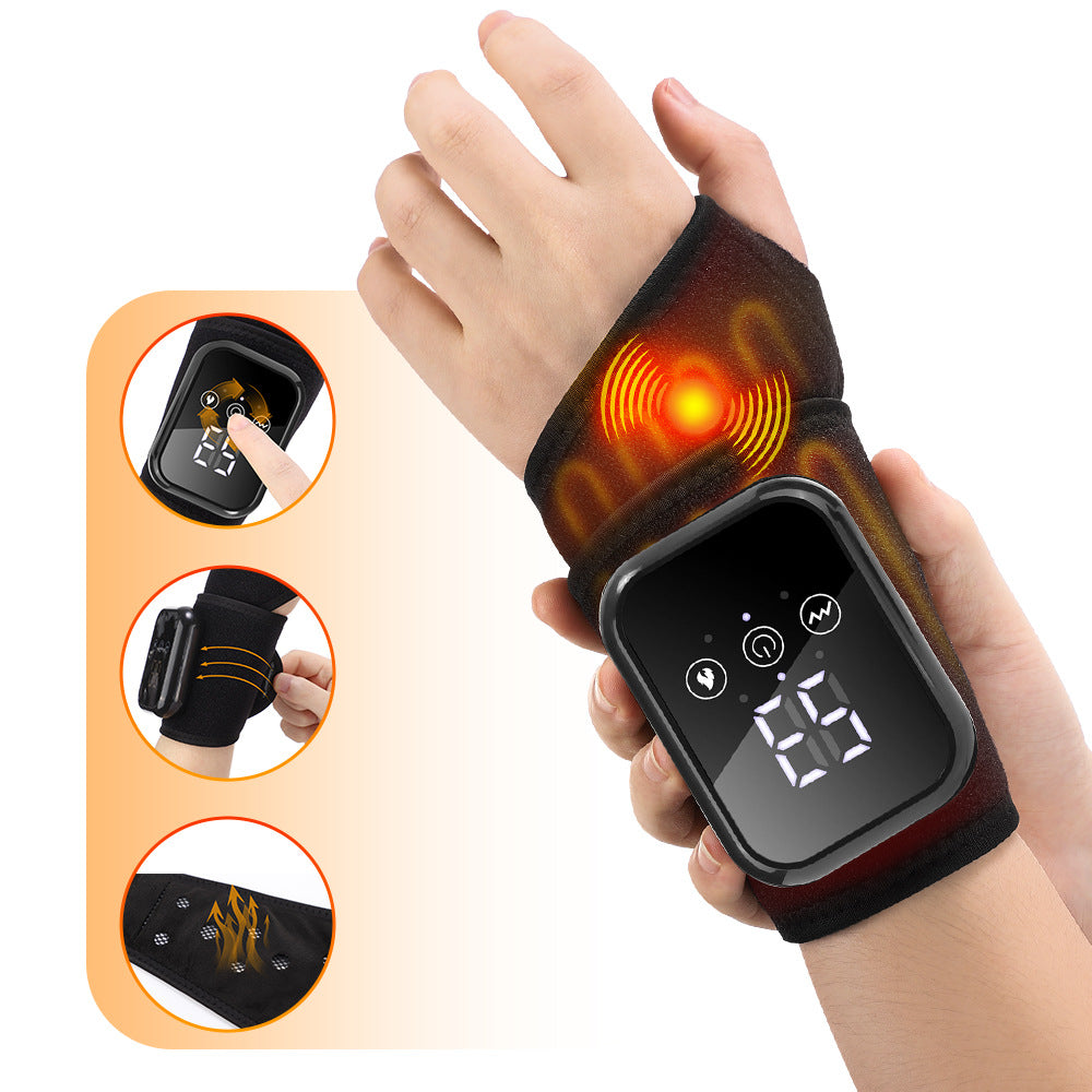 # Three-Level Heating and Three-Mode Vibration Wrist Support