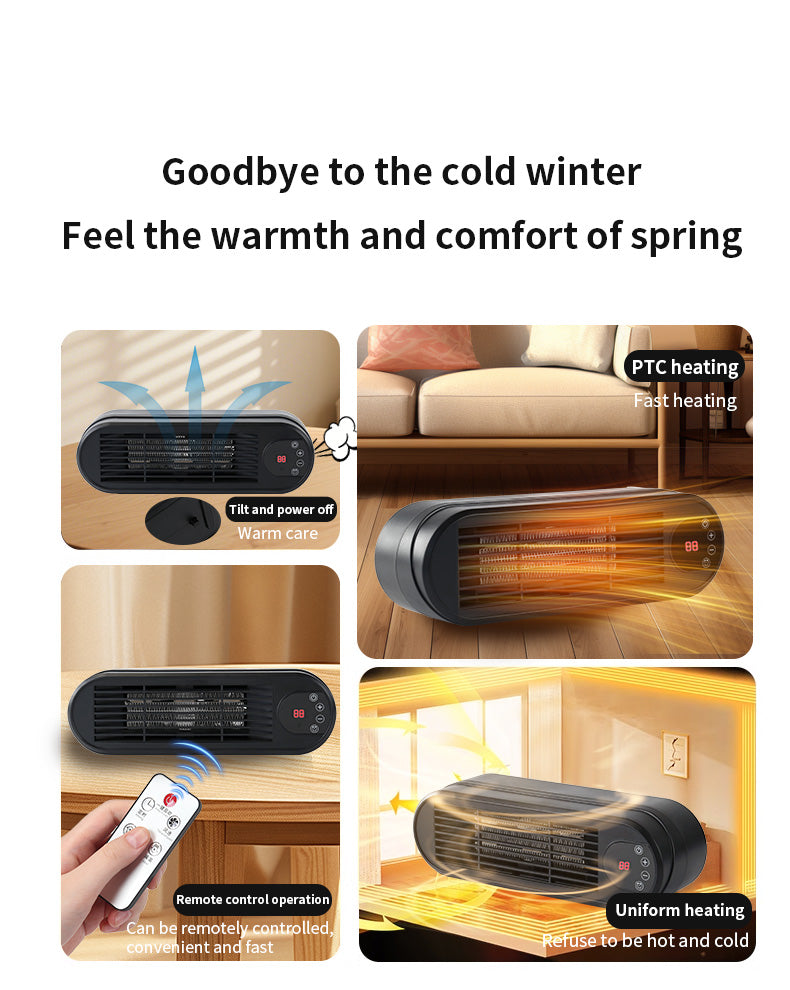 Desktop Heater | Small Home Heater -（UK plug）
