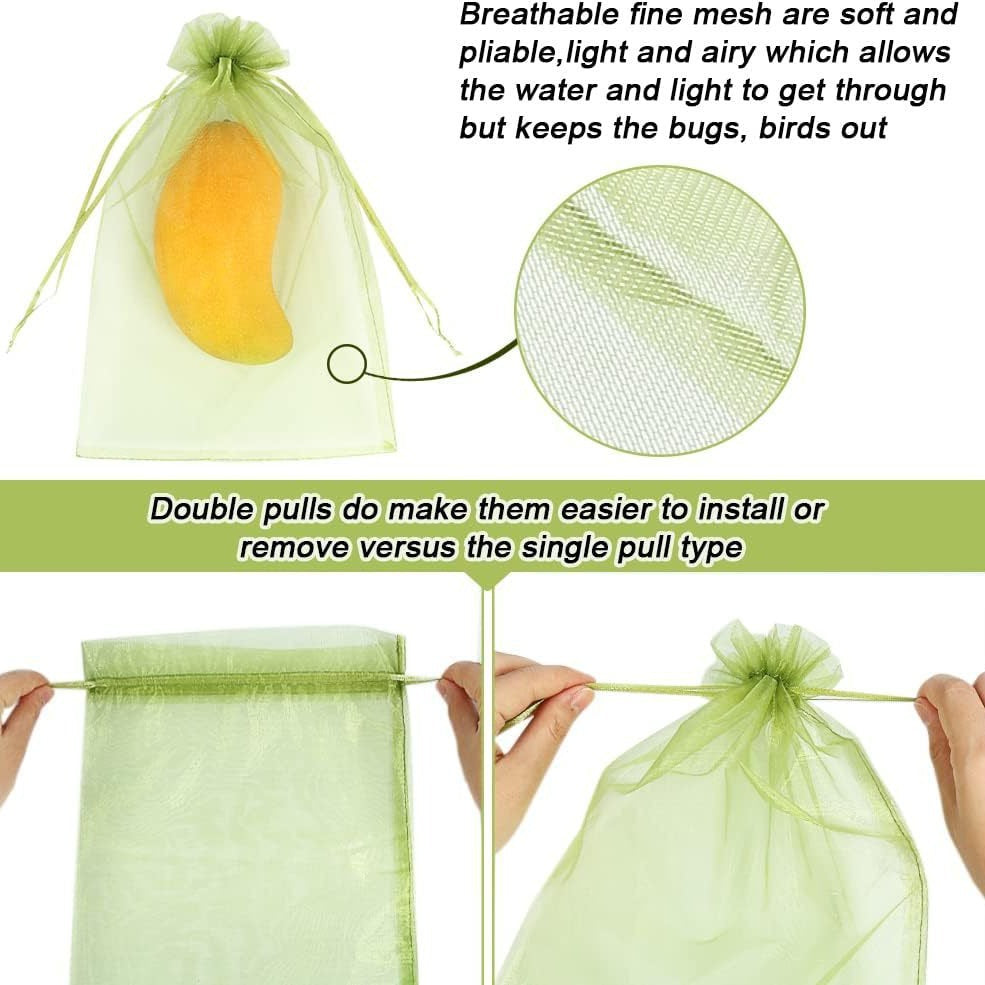# Organza Fruit Insect Protective Bags 100pcs