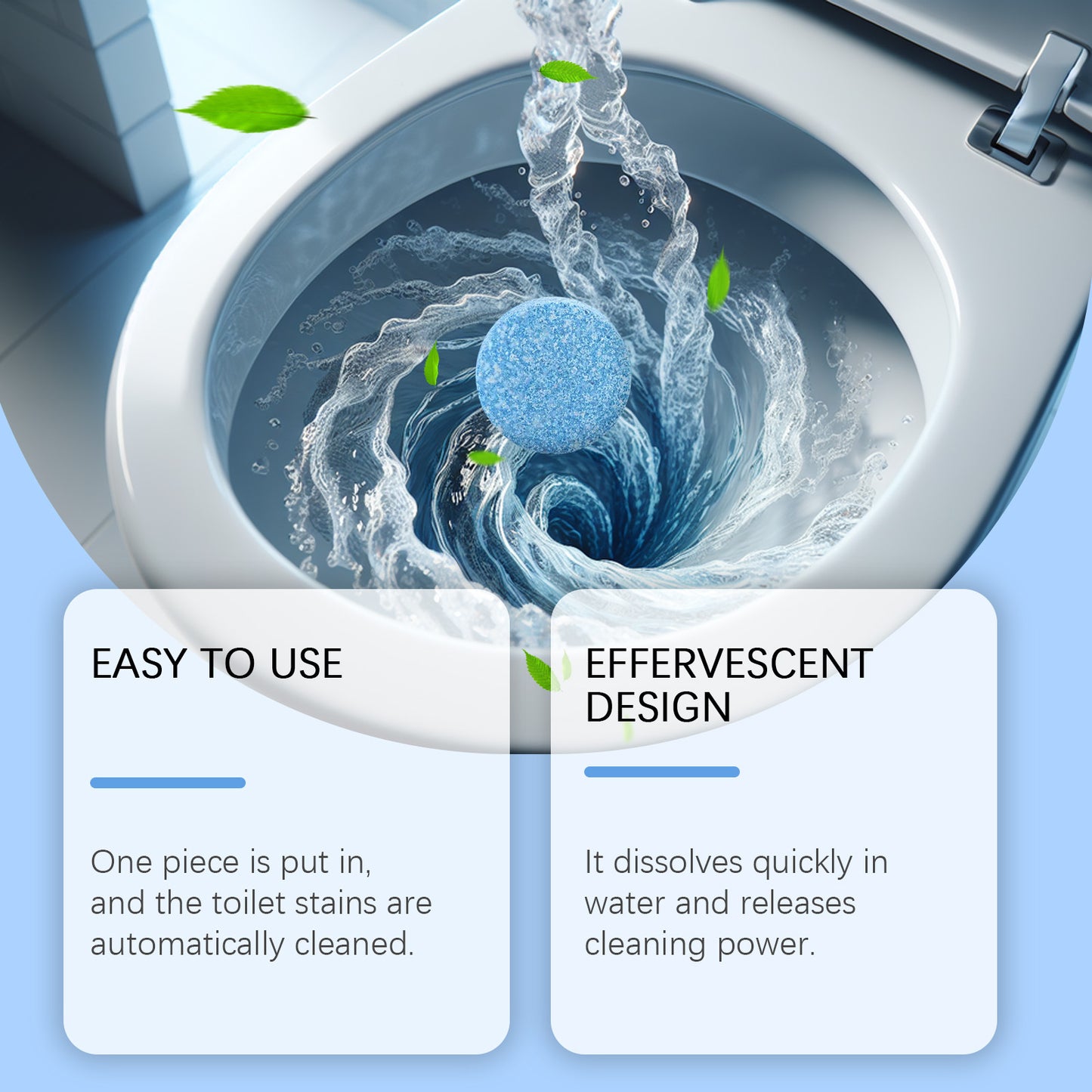 # Toilet Cleaning Effervescent Tablets