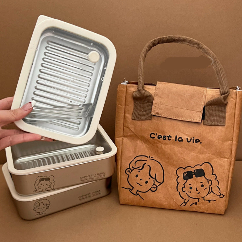 304 Stainless Steel Food Storage Container