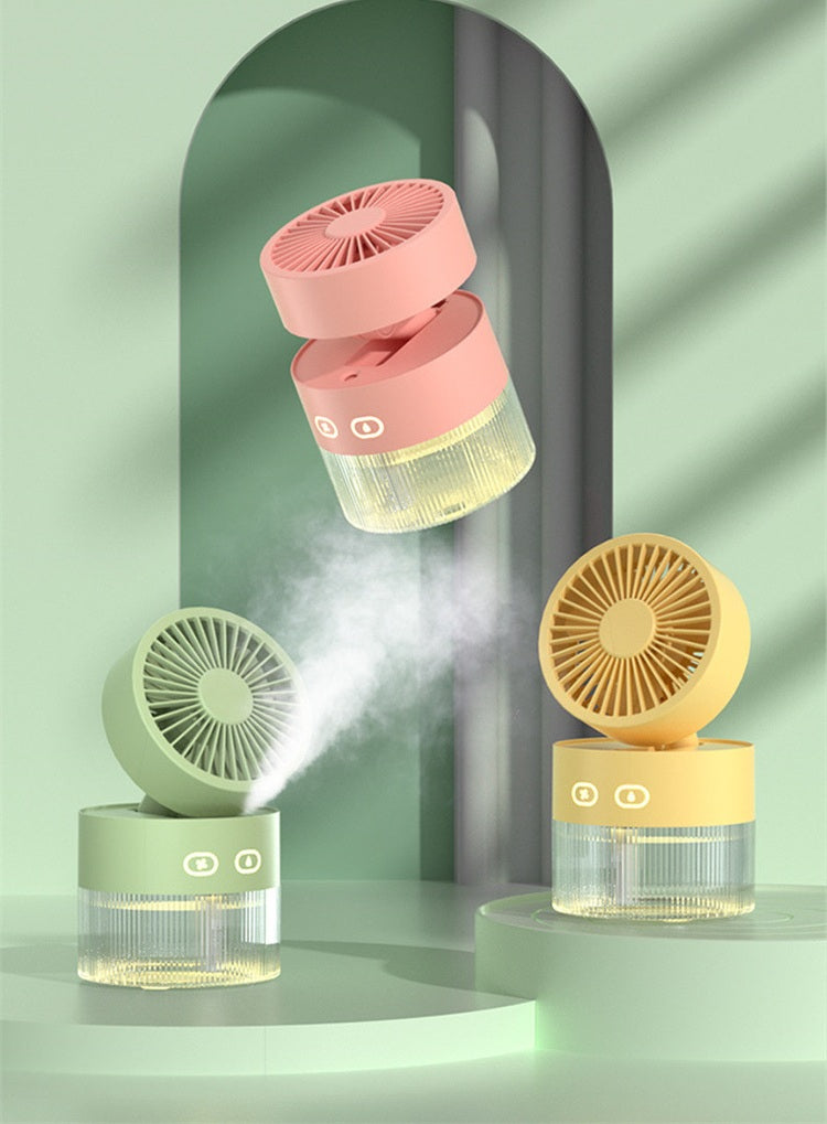 # Foldable Humidifying Spray Desktop Fan