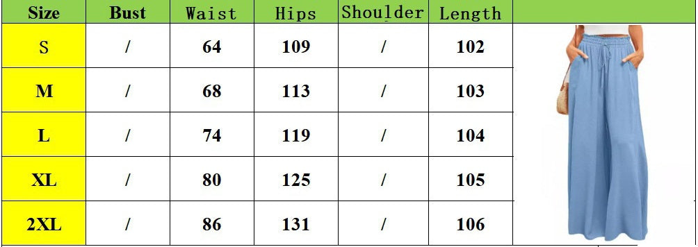 # Women's Loose-fitting Fashion Wide-Leg Casual Trousers