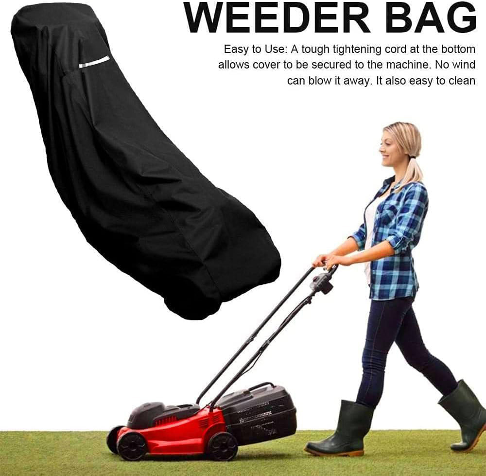 # Lawn Mower Protective Cover with Reflective Strips