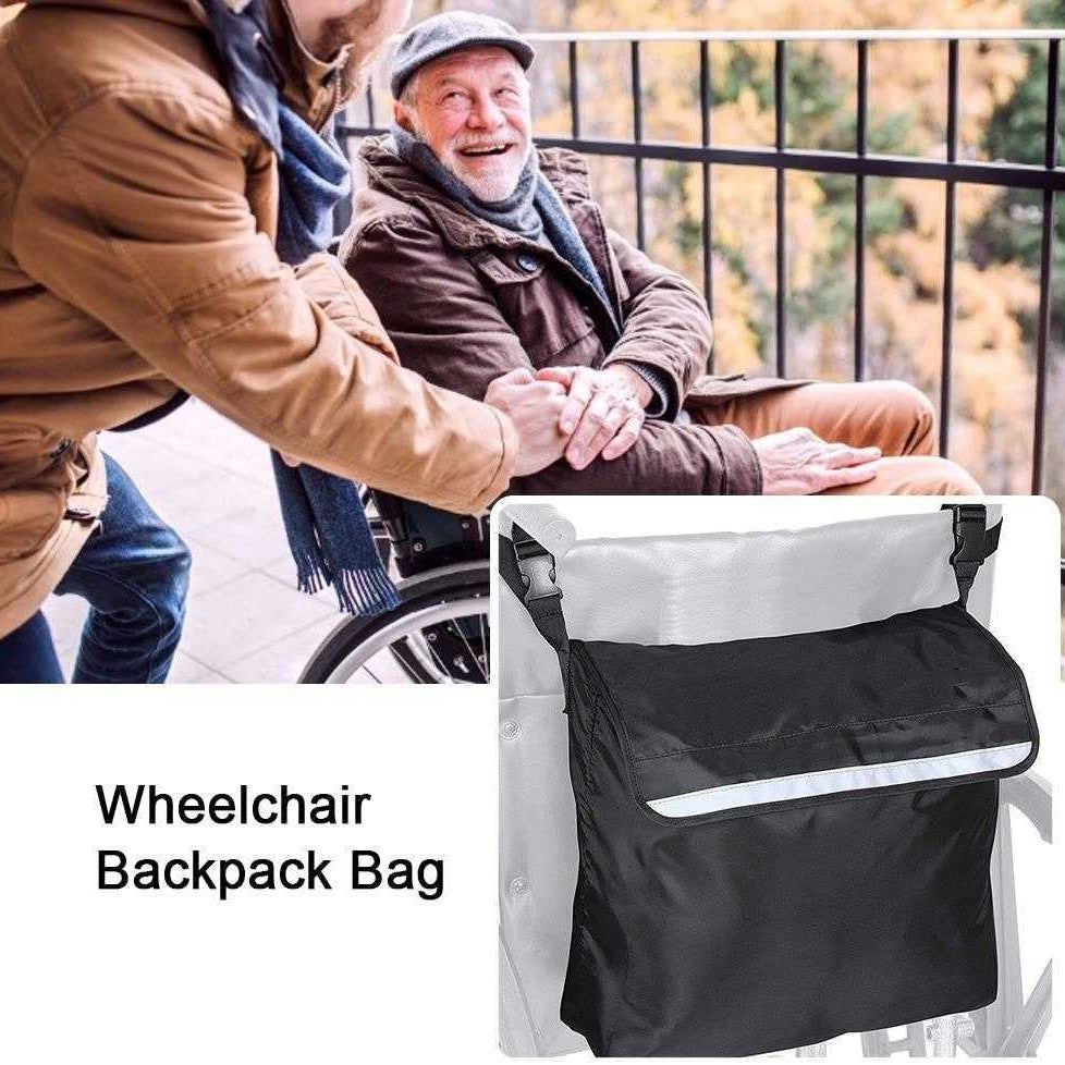 Outdoor Wheelchair Rear Storage Bag