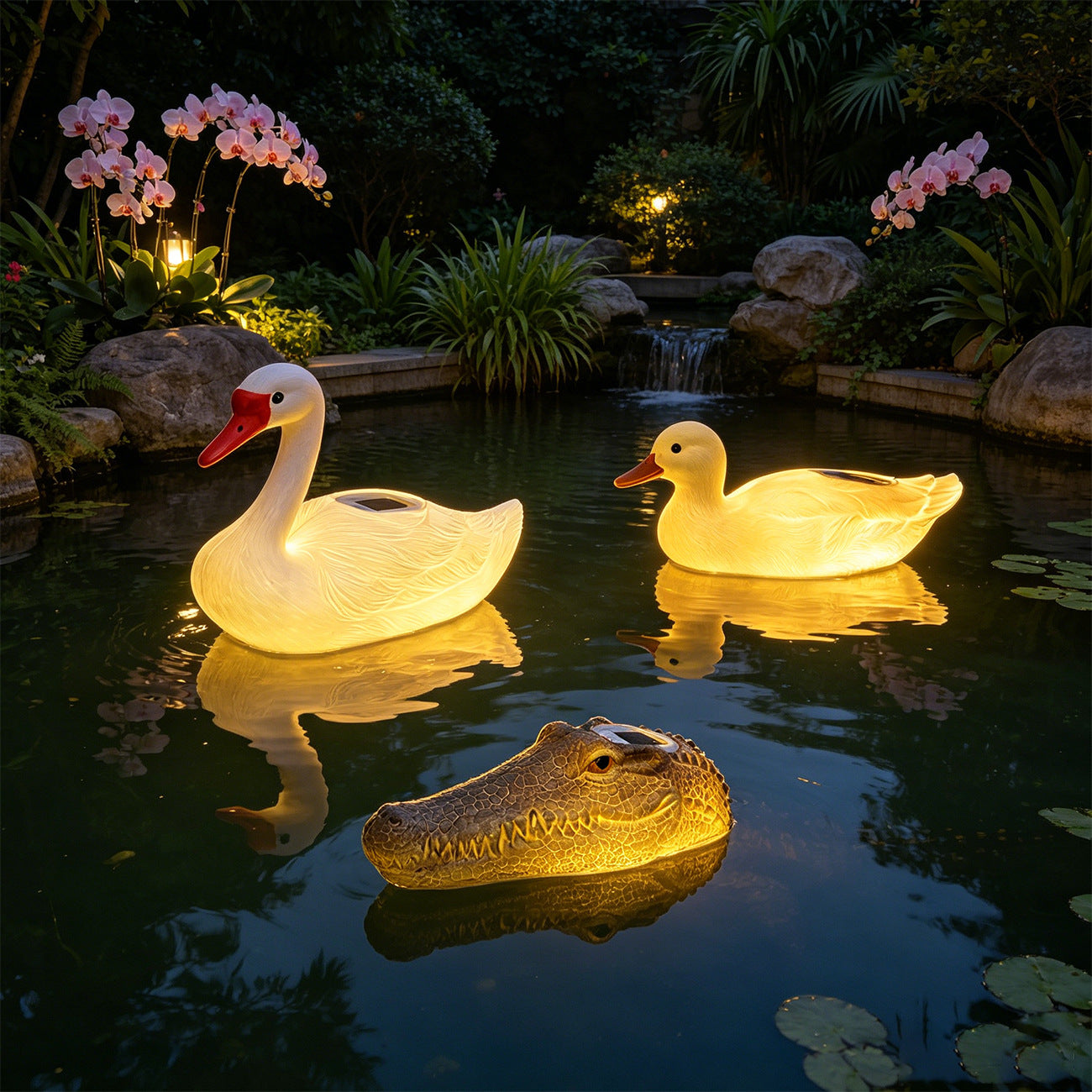 # Solar-Powered Simulation Decorative Ornament