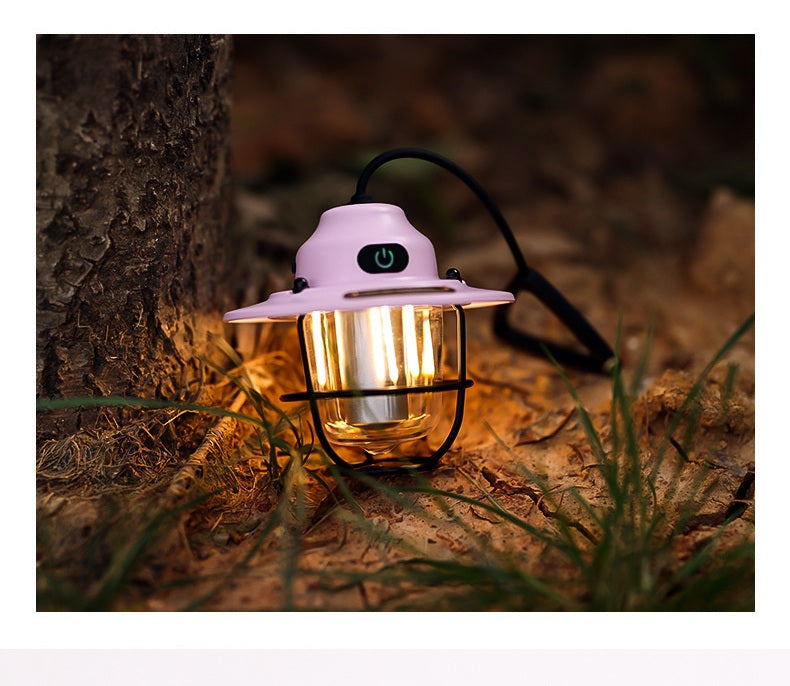 # Pinecone-Shaped Camping Pendant Light