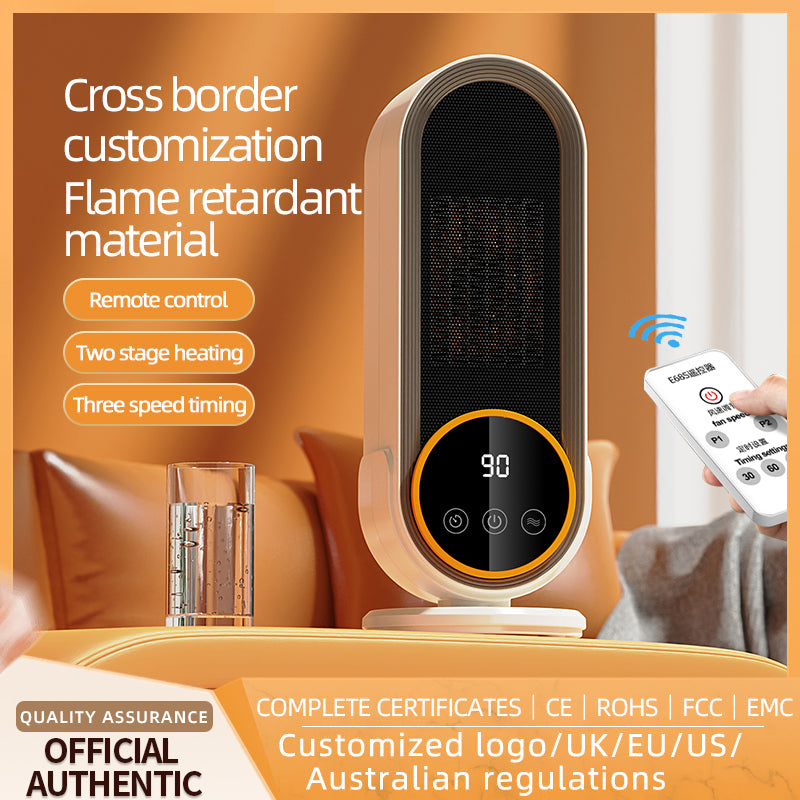 **High-Power 1200W Smart PTC Ceramic Heater (UK Plug)**