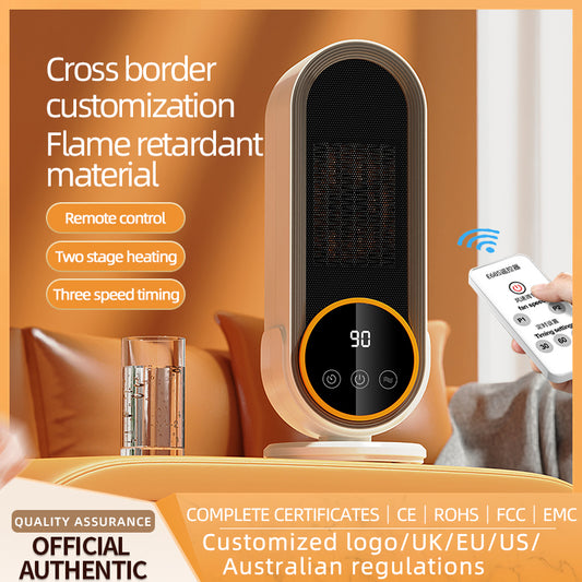 **High-Power 1200W Smart PTC Ceramic Heater (UK Plug)**