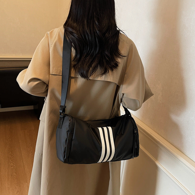 Stylish Sporty Cylindrical Bag