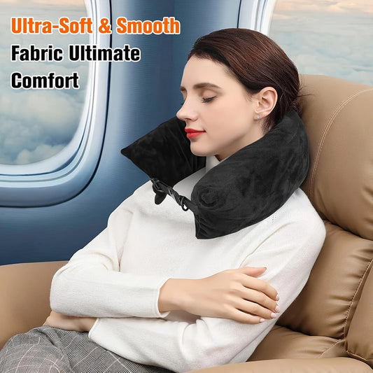 # Multifunctional Fillable U-Shaped Travel Pillow