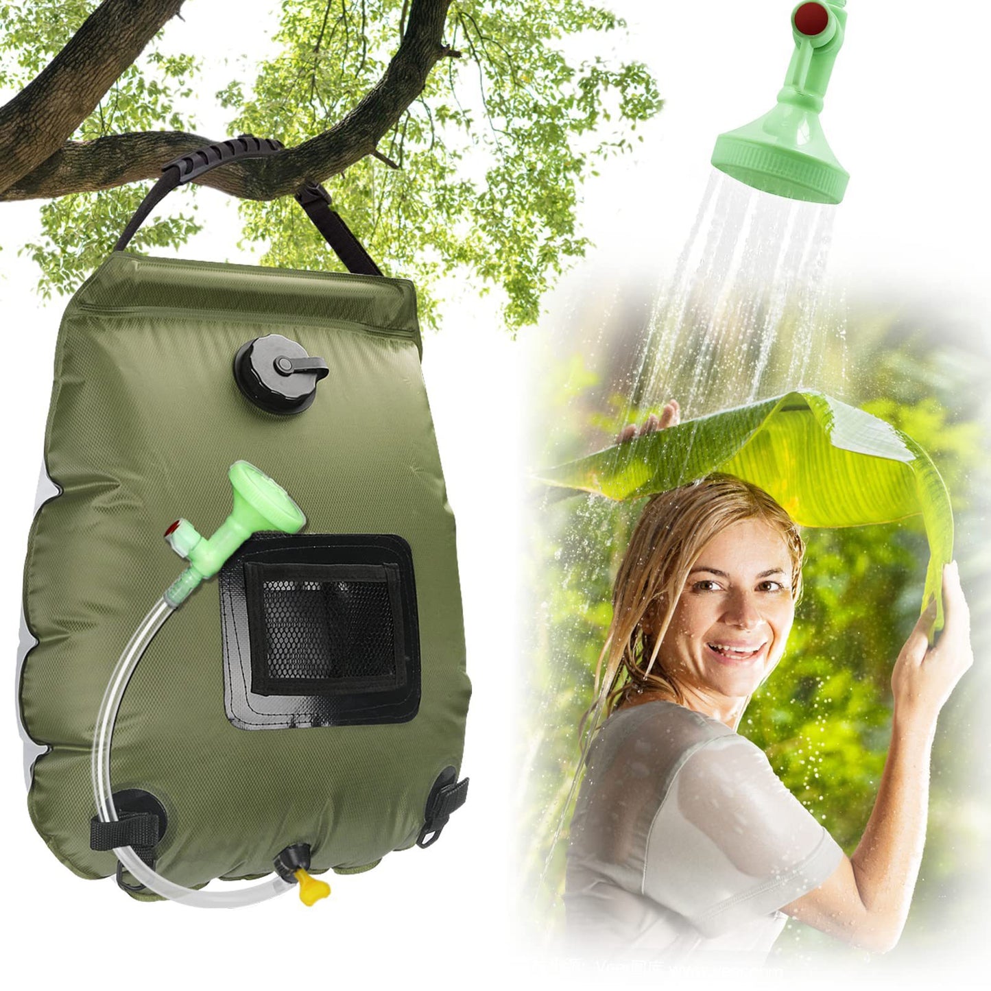 20L Outdoor Camping Shower Bag