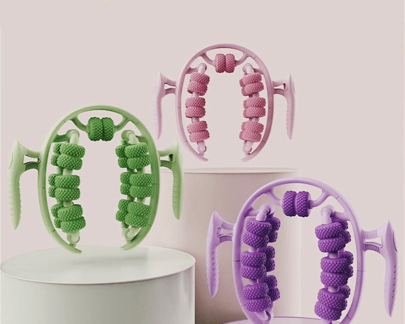 # 26-Roll Adjustable Circular Leg Massager