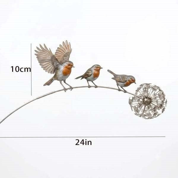 # Bird-Shaped Garden Decor Pedal
